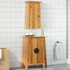 Bathroom Furniture Set Natural Pine Solid Pine Wood Standard